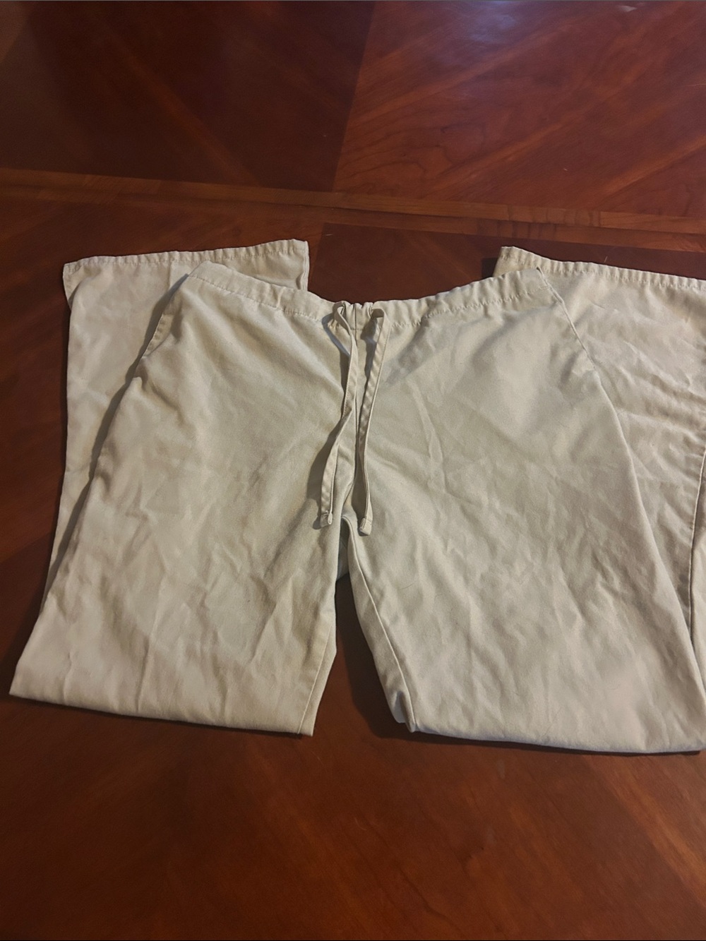 Cherokee Men's Drawstring Sweatpants - Cream